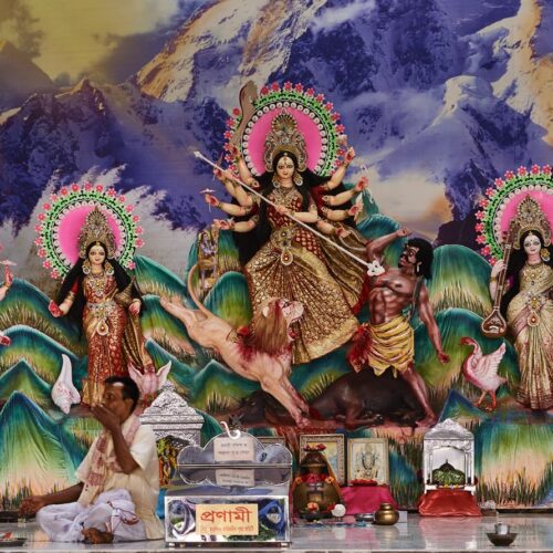 Bangladesh, Dhaka, Hindu temple