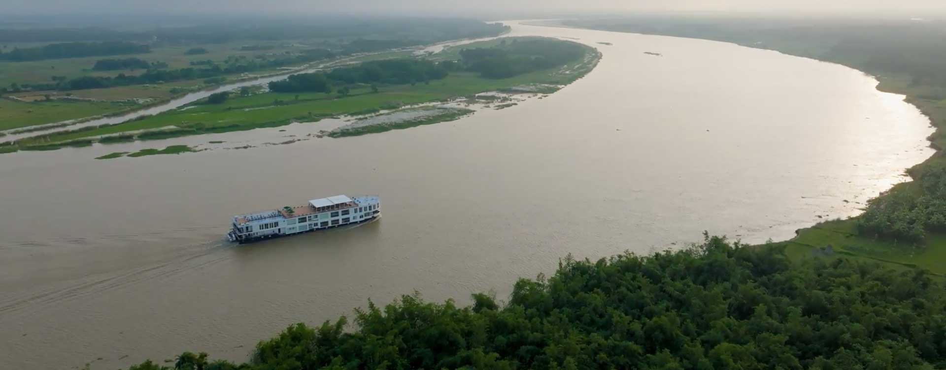world longest river cruise - antara ganga vilas
