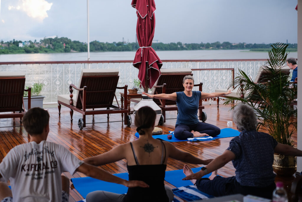 Yoga Coaching on Antara Ganges Voyager II
